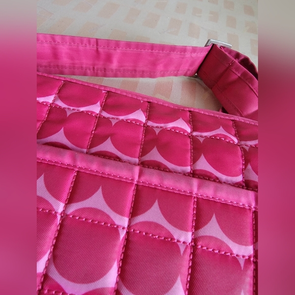 Lug Pink Polka Dot Crossbody Bag - Picture 9 of 11